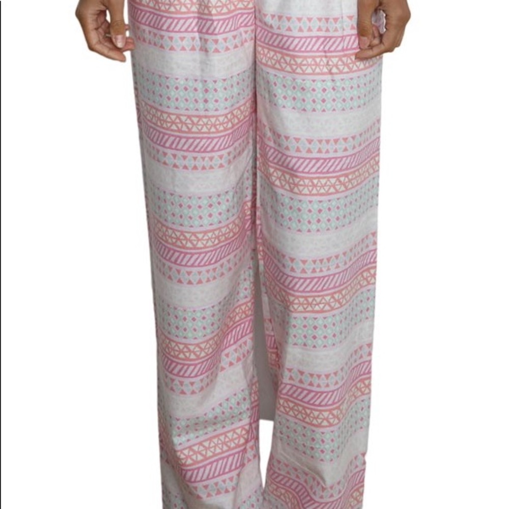 Cotton Pajama pants with drawstring - Woman’s flannel pajama